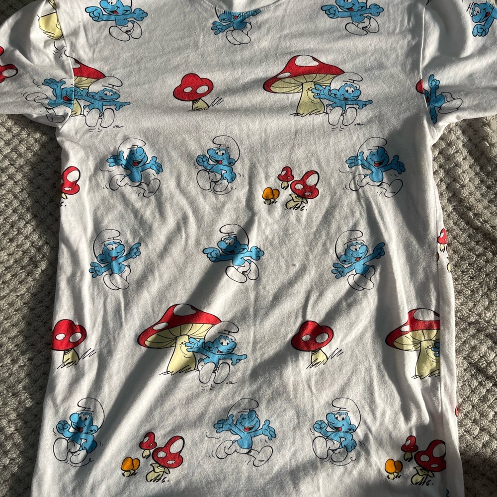 Smurfs Kids Graphic T-Shirt - White
